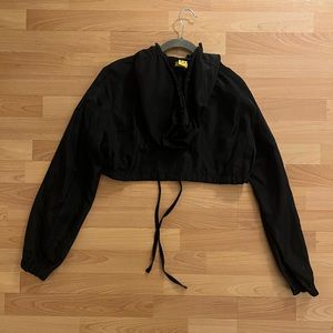 Cropped Zip-Up Jacket Medium